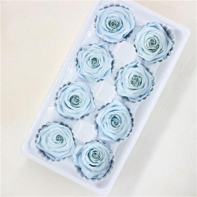 China Natural Contact China Suppliers Long Life Eternal Beauty Rose In Preserved Glass Roses Rose Glass Dome for sale