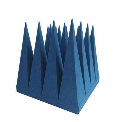 China Excellent Absorption Over Wide Frequency Range Pyramidal Microwave Absorber Light Weight One Foam RF Screens for sale