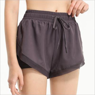 China Anti-Wrinkle Gym Fitness Sport Shorts Women Workout Yoga Women Fitness Shorts Women's Shorts 2021 for sale