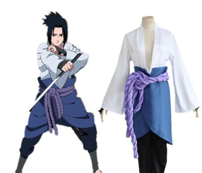 China Halloween Cosplay Uchiha Sasuke Cosplay Costume Suit for sale