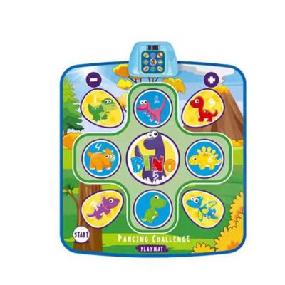 China Hot Selling Acousto-Optic Pre School Educational Toys Children's Dance Playmat for sale