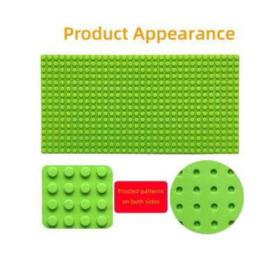 China Amazon 32*16 Small Particle Plastic Building Block Baseplates Compatible With L-e-g-o Blocks for sale