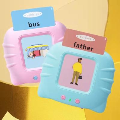 China Factory direct children's early education Chinese-English language learning machine rechargeable with flash cards for sale