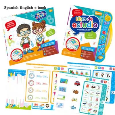 China Music / Sound Baby Early Learning Toy Intelligent Spanish English Study Book For Children Toys Educational for sale