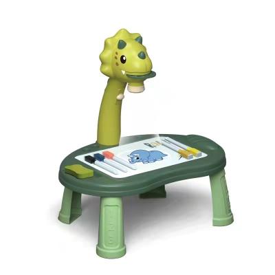 China Multifunctional (Children's Writing The Dinosaur Universal Educational Toys Writing Drawing Board Toy Projector Painting Board for sale