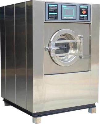 China Hotel.factory .laundry industrial hospital 120kg washing machine and laundry machine for sale