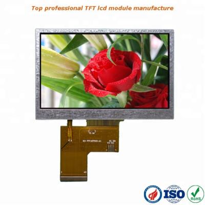 China factory direct supply 4.3 inch tft lcd 480x272 lcd screen 4.3 inch tft lcd for sale