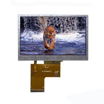 China factory low price 4.3 inch tft lcd panel 480*272 with pin 24 4.3 inch 40 bit RGB interface for sale