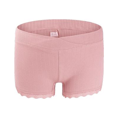 China Antibacterial Women's Low-Waist-Thin Low-rise Briefs Antibacterial Cotton Lace Pregnancy Underwear Pregnancy Cotton Maternity Panties for sale