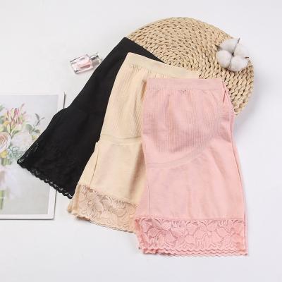 China Maternity Panties Lace Boxer Ladies High Waist Safety Pants Wholesale Women Antibacterial Pregnancy Underpants Breathable Underwear for sale