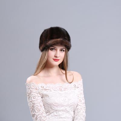 China COMMON 2020 Winter Designs Latest Selling Russian Warm Outdoor Girl Women Headband Hat Fluffy Fur Hats For Ladies for sale