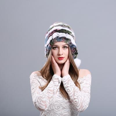 China 2020 JOINT Hot Sales Newly Top Grade Russia Real Fur Hats Trapper Hats Women Winter for sale