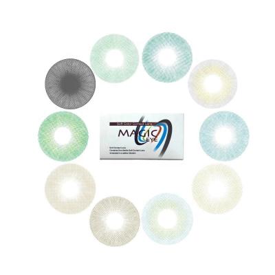 China FREE SHIPPING Eye Cosmetic 50 Pairs Of Natural Contact Lenses Colored Blue Contact Lenses for sale