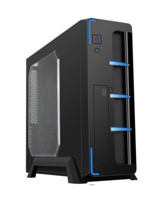 China With Side Panel Window OEM Slim Desktop M-ATX Desktop, Micro ATX Computer Case for sale