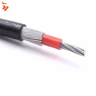 China Overhead 0.6/1kV 8000 Series Aluminum Alloy Cable 2X6awg Coaxial Cable Concentric Armored Cable for sale