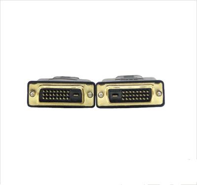 China Car OEM & Wholesale High Quality Stock DVI Cable 24+1 Pin DVI To DVI Cable Gold Plated Male To Male Display Port Cable HD5001 for sale