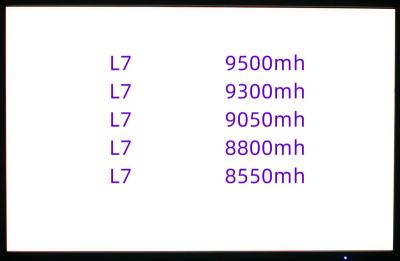 China Workstation L7 9500mh/s 9500mh 9500m 9500 9.5gh 9.5g L7 9050mh/s 9050mh 9050m 9050 9.05gh L7 9160mh 9160m 9160 MH mh/s used and new with PSU. for sale