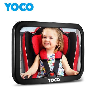 China 360 Degree Baby Car Mirror September Baby Car Mirror Safety Rear Super Shatterproof Baby Mirror For Travel for sale