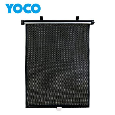 China Hot Sales Retractable Mesh Sunshades Car Window Sunshades Car Side Window Roller Sun Block Sun Shades Roller Sports for sale