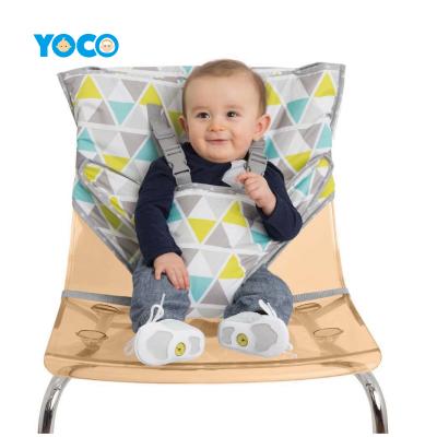 China Durable 2021 New Design Universal Cardboard Pattern Shopping Cart Cover for Baby or Toddler 2-in-1 Umpire Chair Cover Boy or Girl for sale