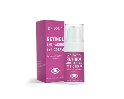 China OEM Private Label 20ml Day Night Sodium Anti Aging Retinol Anti Aging Wrinkle Hyaluronate Eye Hydration Custom Packing Bag Remove Cream for sale