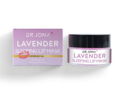 China Natural Lip Sleep Anti Wrinkle Anti Wrinkle Private Label OEM Lip Mask Lavender Hydration Mask for sale