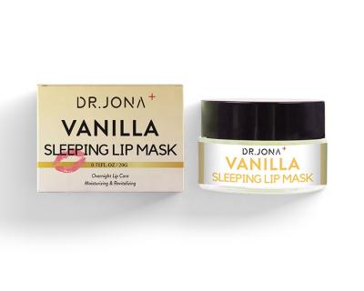 China Natural Organic Anti Wrinkle Anti Wrinkle Private Label Lip Care Mask Vanilla Night Sleeping Lip Mask for sale