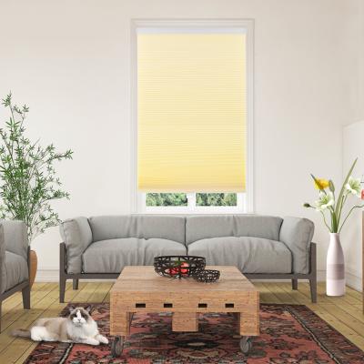 China Waterproof Cordless Shades Cellular Blackout Blinds Window Cloth Blinds Cordless Honeycomb Blinds for sale