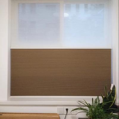 China Waterproof Honeycomb Blinds To Maintain Easy Push And Pull Fix Pleated Blackout Blind Blind Window for sale