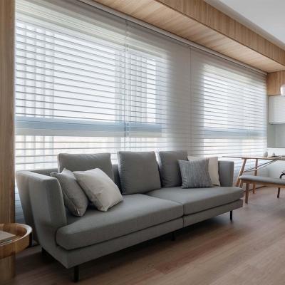 China Waterproof Customized Curtain Blinds Shangri-La Dedicated Indoor Manual Blinds for sale