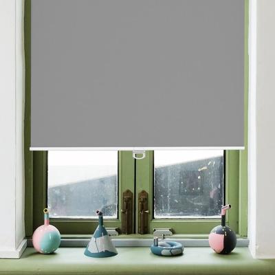 China CLASSIC Sound Absorbing Lampshade Roller Window Shade Fabric Cordless Shade for Living Room for sale