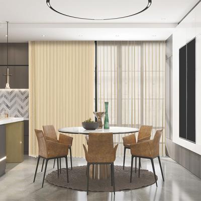 China Hanas Waterproof Motorized Curtains Fabric Blinds Sheer Hanas Veri Vertical Blind Shades Blinder Shades Idyllic Blinds for sale