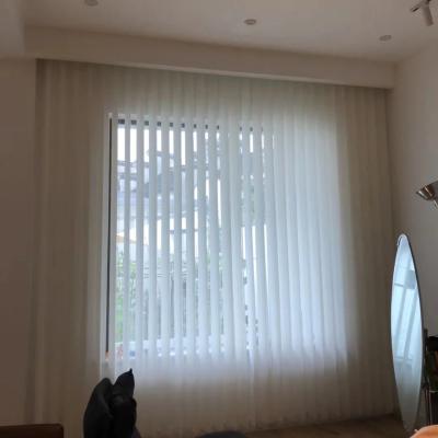 China Wholesale Price Waterproof Vertical Blind With Bead Rope Control Manual Window Shades Day And Night for sale