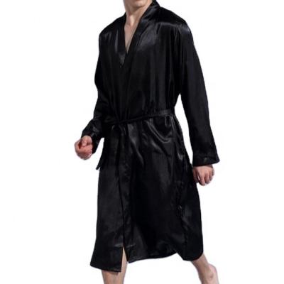 China QUICK DRY Spring Summer Men's 100% Polyester Home Dressing Gown Home Pajamas for sale