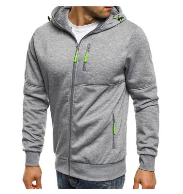 China Autumn QUICK DRY Men's Outdoor Casual Hoodie Plus Fleece Jacket Zipper Running Jacket for sale