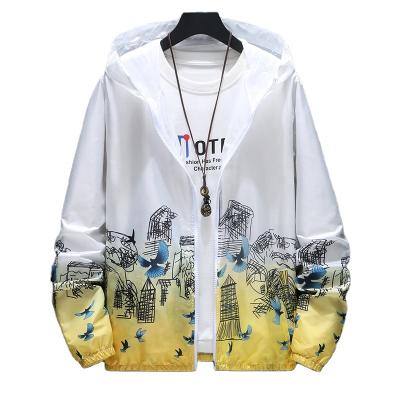 China Long Sleeve Mens Outdoor Sun Protection Clothing Fishing Clothes Breathable Hooded Jacket for sale