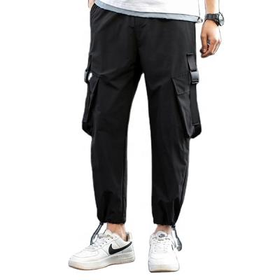 China Anti-wrinkle Mens Polyester Spandex Knit Print Cargo Casual Jogger Panties for sale