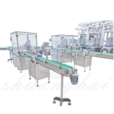 China Factory price oil bottle filling machine oil capping labeling machine essential food and chinese essential filler for sale