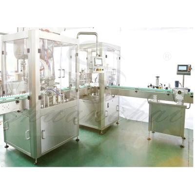 China New 2023 Beverage Glue Filling Machine Bottle Covering Making Machine Liquid Glue Filling Machine for sale