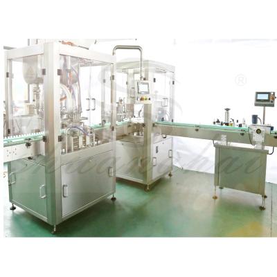 China Professional Beverage Tender Filling Machines Super Glue Jar Machine Glue Capping Filling Machine for sale