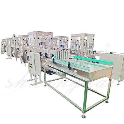 China Good Quality Food Aerosol Production Line Canning Line For Bag Aerosol Aerosol Valve Production Line for sale