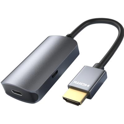 China COMPUTER ULT-Unite New Arrival 4K 60Hz HDMI Male To USB Female Type C Adapter Cable for sale