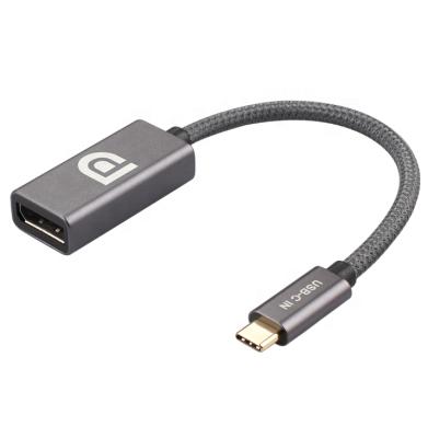 China COMPUTER ULT-Unite USBC Male to DisplayPort Female Converter Cable 20cm 4K 60Hz 2K 144Hz USB C to DP Adapter for sale