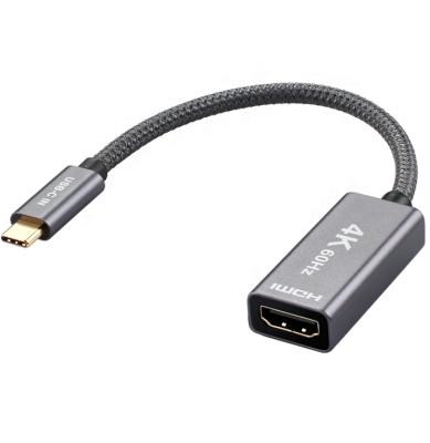 China COMPUTER ULT-Unite OEM / ODM Nylon Braided USB Type C Cable To HDMI Adapter for sale