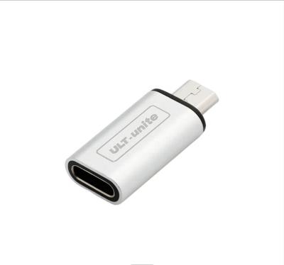 China Mobile Phone ULT-Unite Hot Selling Micro USB Male To USB Type C OTG Female Converter for sale