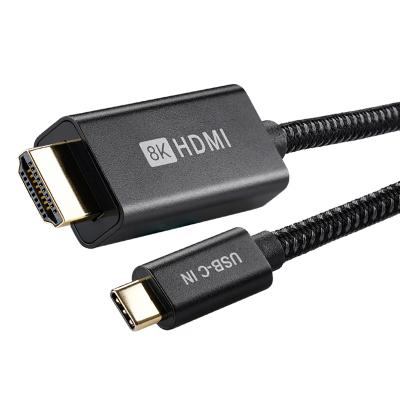 China COMPUTER ULT-Unite Upgraded 8K USB-C to HDMI Cord Male to 4K@120Hz Male USB C to HDMI Cable for sale