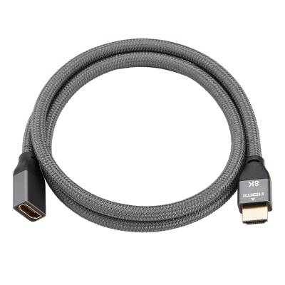 China Certified Good Quality 8K 60Hz 4K120Hz Ultra High Speed ​​COMPUTER HDMI 2.1 Male To Female Extension Cable for sale