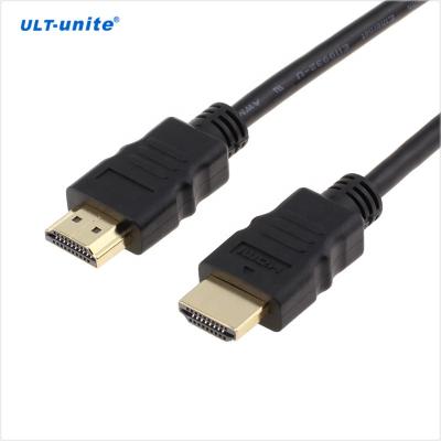 China COMPUTER ULT-Unite Wholesale Black Volume HDMI To HDMI Cable 4k HDMI Cable For PC Monitor for sale