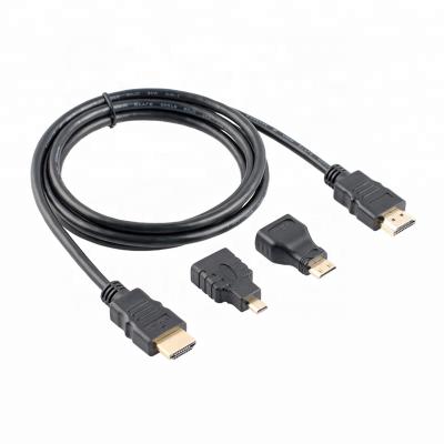 China Camera ULT-Unite in 1 HDMI Cable 3 Mini Micro HDMI to HDMI Cable 1.5m for sale