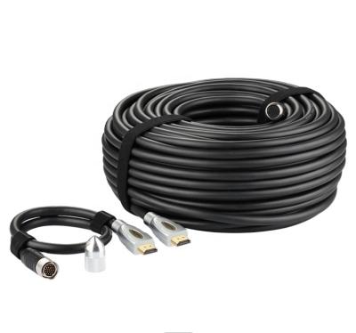 China COMPUTER ULT-Unite New Products Modular Extension Cable System In-Wall HDMI To 19 Pin DIN Cable For TV Computer Monitor PS4 Switch for sale